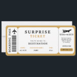 Reise Ticket Flugzeug Reisen Boarding Pass Einladung<br><div class="desc">Überraschungsreise Ticket,  Überraschen Boarding Coupon Pass,  Event Ticket Template,  Fake Flugzeug Travel,  ein Überraschungsurlaub für Freunde oder Familienmitglieder!</div>