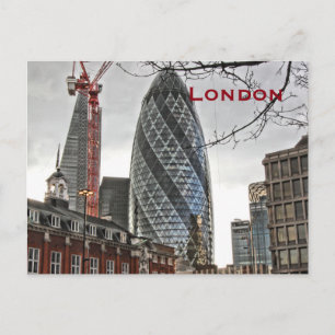 Reise-Tourismus im alten London Postkarte