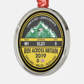REISE ÜBER BRITANNIEN 2019 - BAUMORNAMENT ORNAMENT AUS METALL