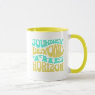 Reise über den Horizont hinaus – Inspirierende Rei Tasse