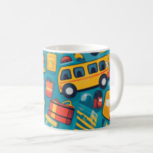 Reise und Verkehr bietet eine Vielzahl von Kaffeetasse