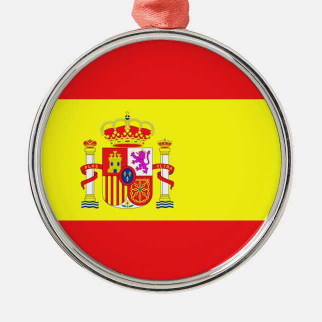 Reise-Verzierung - Spanien Ornament Aus Metall (Vorne)