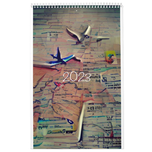 Reise Viaggiare 2023 Ein-Seiten-Kalender Kalender (Titelbild)