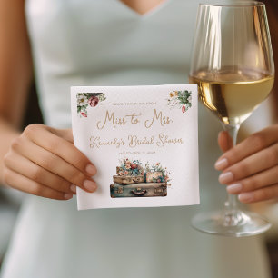 Reise von Fräulein zu Frau - Willkommen zur Bridal Serviette
