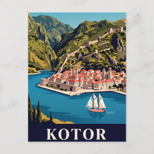 Reise-Wandbild aus alten Zeiten KOTOR Postkarte