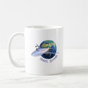 Reise weiter kaffeetasse