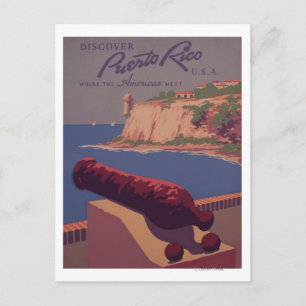 Reise-Werbeplakat 2 Postkarte