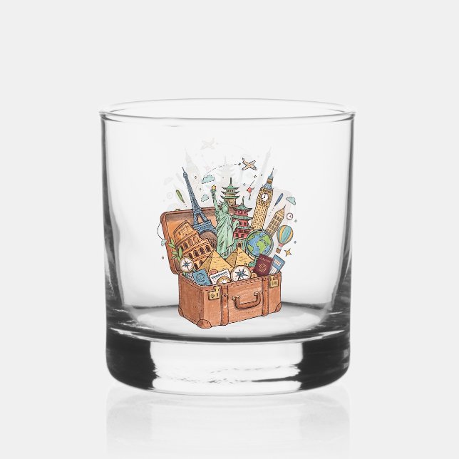 Reise Whiskyglas (Vorderseite)