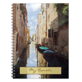 Reise-Zeitschriften-Notizbuch Venedigs Italien Notizblock