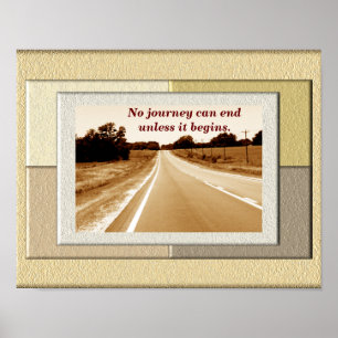 Reise - zu beginnen poster