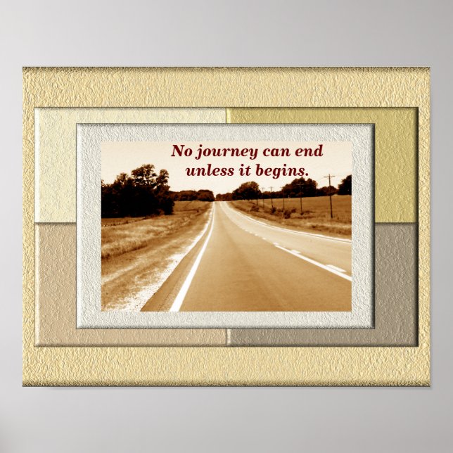 Reise - zu beginnen poster (Vorne)