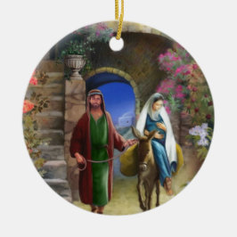 Reise zu doppelter mit Seiten versehener Keramikornament