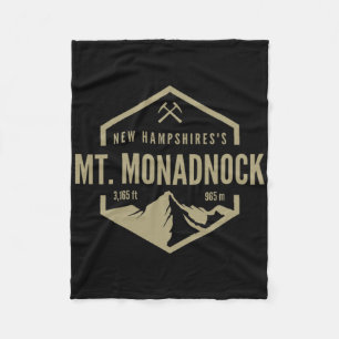 Reise zum Berg Mt. Monadnock Fleecedecke