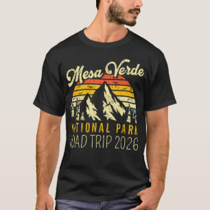 Reise zum Mesa Verde Nationalpark 2026 Road Trip T-Shirt