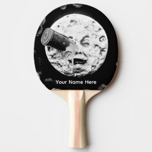 Reise zum Mond, Mondmann, Stummfilm, Klassiker Tischtennis Schläger