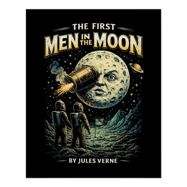 Reise zum Mond Poster (Vorderseite)