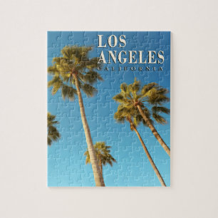 Reise zum Vintage-Los-Angeles, Kalifornien, Palme