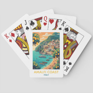 Reise zur Amalfi-Küste mit Zitronenhain Italien Vi Spielkarten