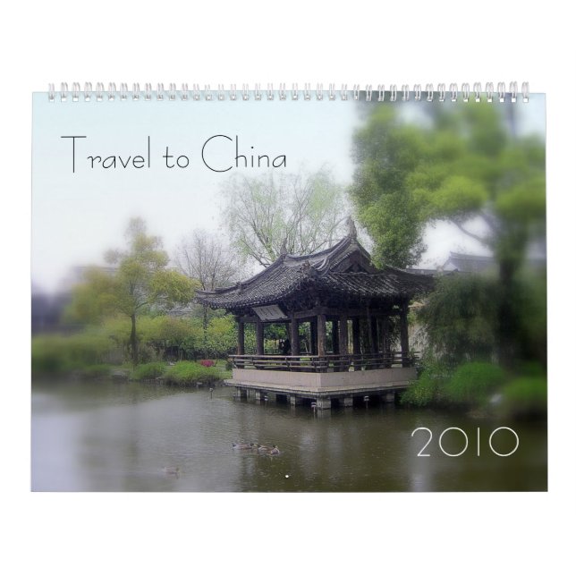 Reise zur China--Jiangnan (中國江南) Kalender (Titelbild)
