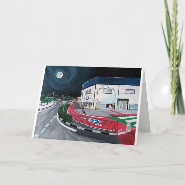 Reise zur Zahnzeichnung durch Alfred Fox Karte (Vorderseite)