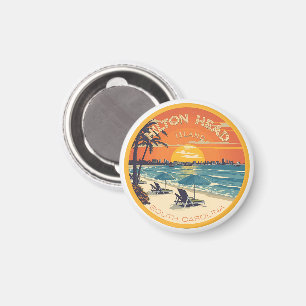 Reiseandenken an den Hilton Head Island Leuchtturm Magnet