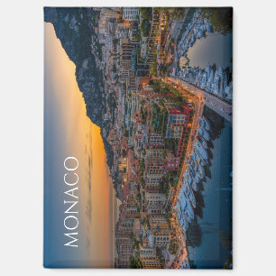 Reiseandenken an Monaco Kühlschrankmagnet