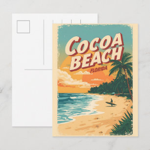 Reiseandenken Cocoa Beach Florida Westgate Geschen Postkarte