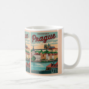 Reiseandenken Prag Stadt Tschechische Republik Ges Kaffeetasse