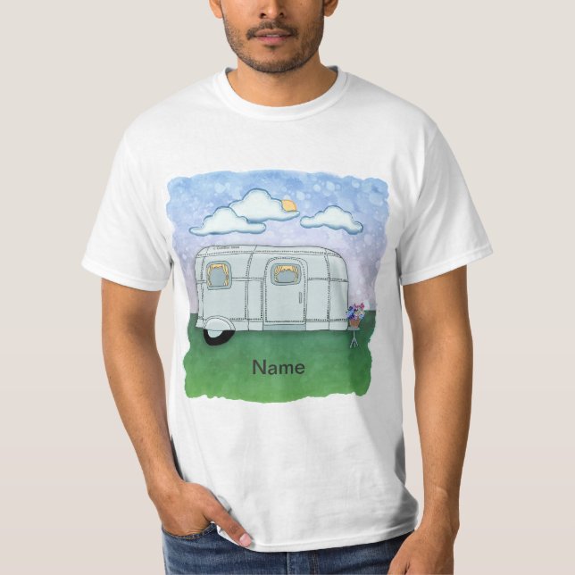 Reiseanhänger  T-Shirt (Vorderseite)