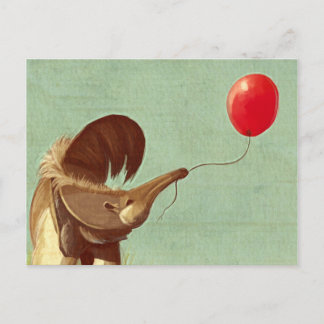 Reiseballon Postkarte