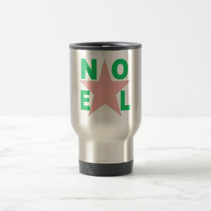 Reisebecher aus Edelstahl NOEL 7 STERNE