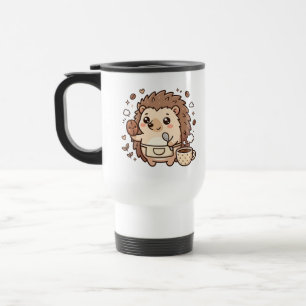 Reisebecher Igel Kawaii Kaffee Süß