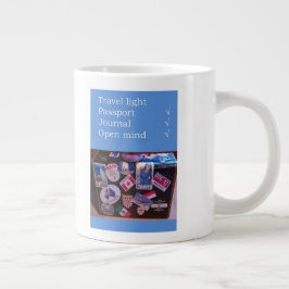 Reisebescheid © Peggy Kopman-Owens Jumbo-Tasse