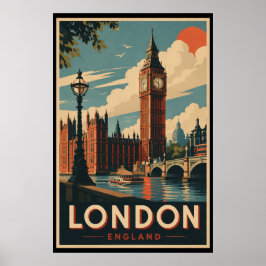 Reisebilder aus dem alten London Poster