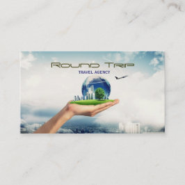 Reisebüro, Agent, Visitenkarte