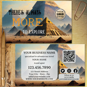 Reisebüro QR Code Visitenkarte