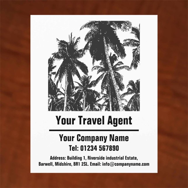 Reisebüro- & Reiseagentur-Design Flyer (Von Creator hochgeladen)