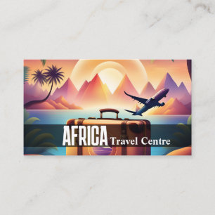 Reisebüro Travel Agency Explore Abenteuer  Visitenkarte