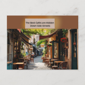 Reisefotografie Kaffeeliebhaber Geschenk Postkarte