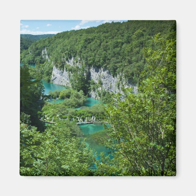 Reisefotografie Kroatien Bergsee Landschaft Magnet (Vorne)