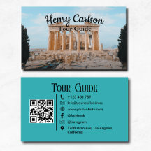 Reiseführer Reiseführer Agent Türkisfarben QR-Code