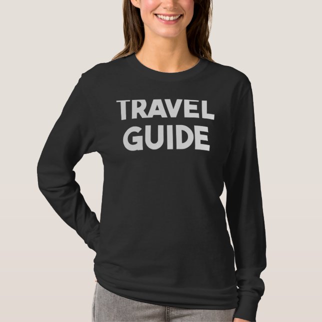 Reiseführer T-Shirt (Vorderseite)