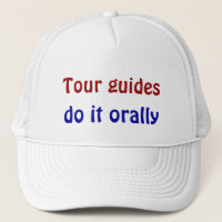 Reiseführer tun es mündlich
