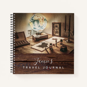 Reisejournal Rentenabenteuer Vater Großvater Notizbuch