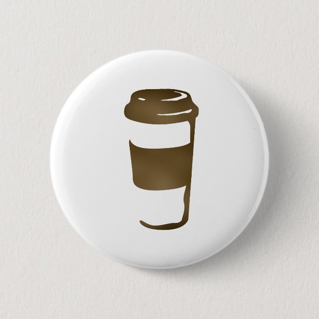 ReiseKaffeetasse Button (Vorderseite)
