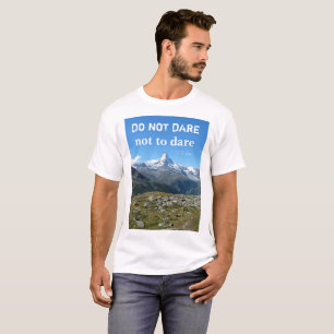 Reisekostenvoranschlag Matterhorn T - Shirt