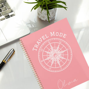 Reisemodus-Typografie, Vintager Kompass, Minimalis Planer