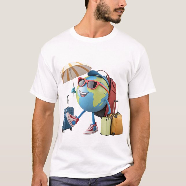 Reisemöglichkeiten mit Zubehör T-Shirt (Vorderseite)