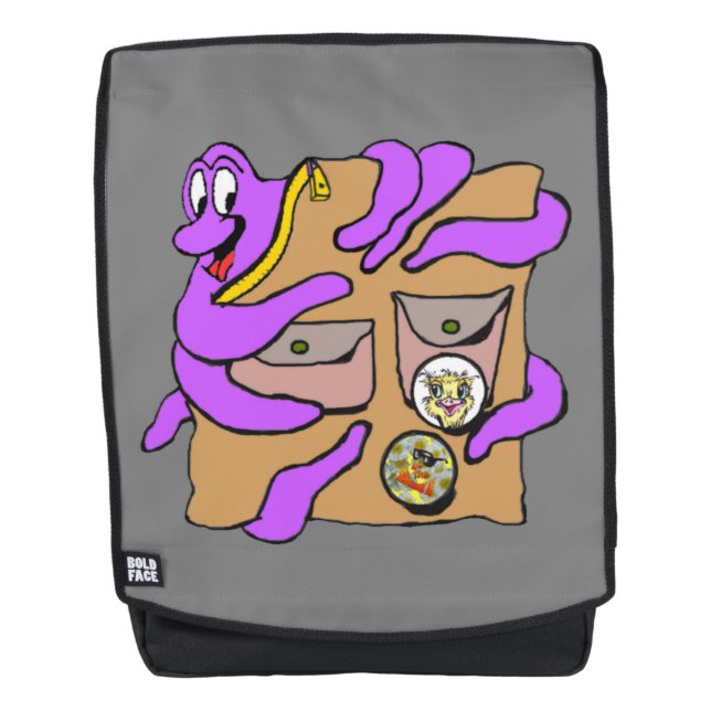 Reisemoktopus - Adult-Rucksack Rucksack (Vorderseite)