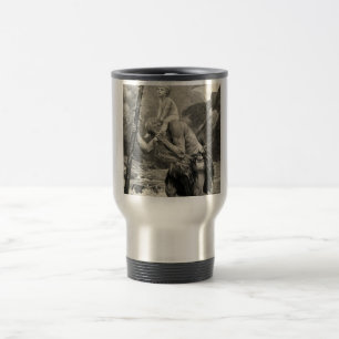 Reisemug Heiliger Christophorus Jesus Schutz siche Reisebecher